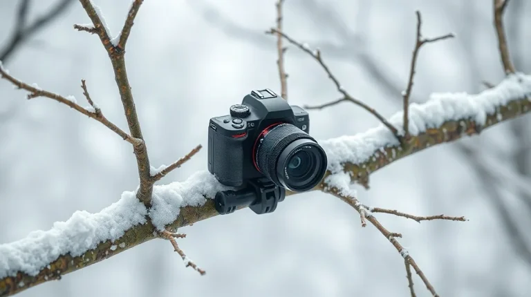 Hero illustration for the article “Choosing Cold Weather Action Cameras for Kids' Adventures”