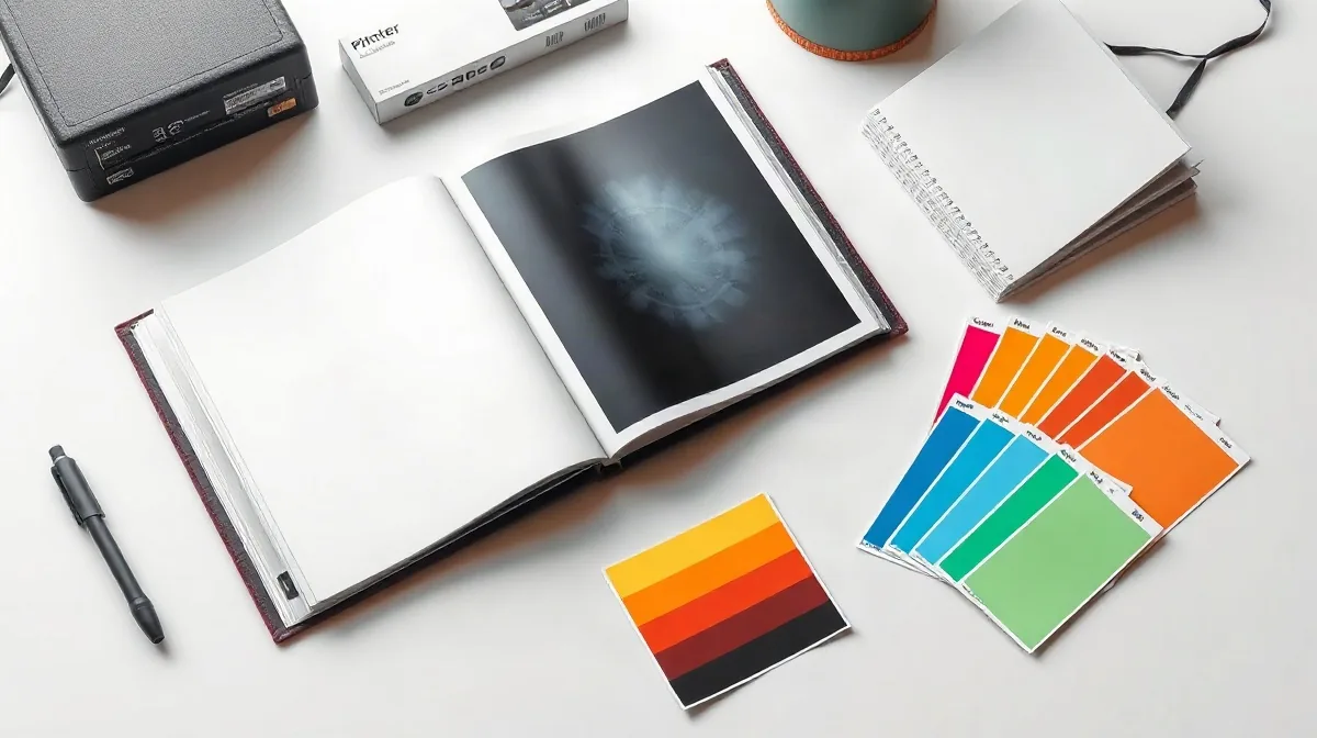 Hero illustration for the article “Best Printers for Photo Books: What Matters Most”