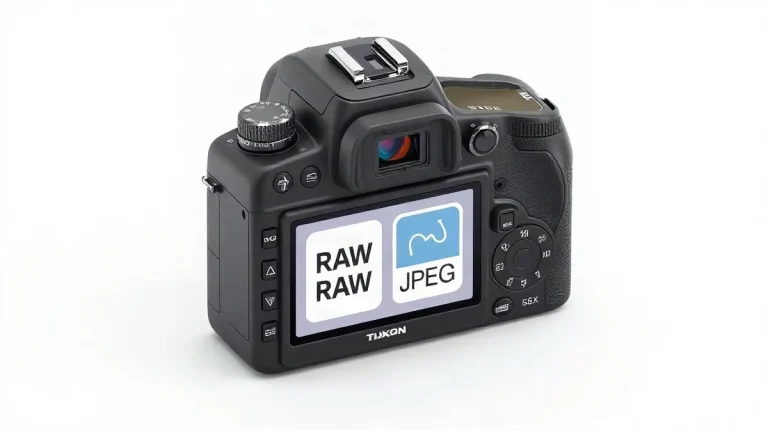 Hero illustration for the article “Understanding RAW vs JPEG: Choosing the Best Photo Format”