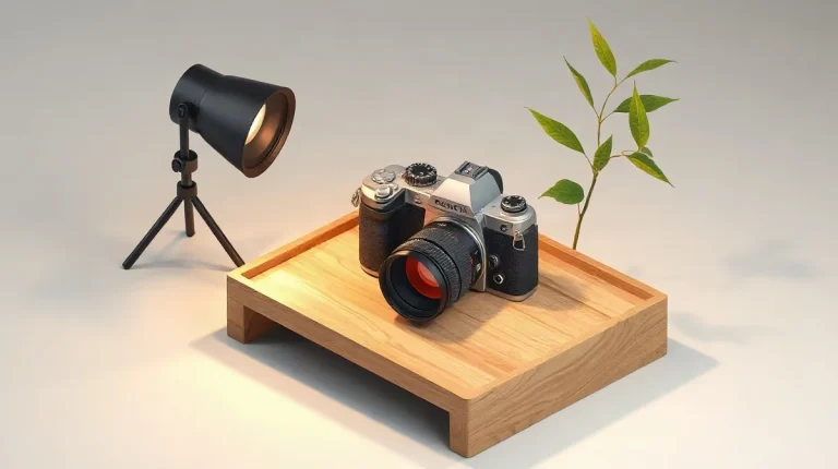 Hero illustration for the article “Gallery vs Outdoor: Best Settings for Portrait Photography”