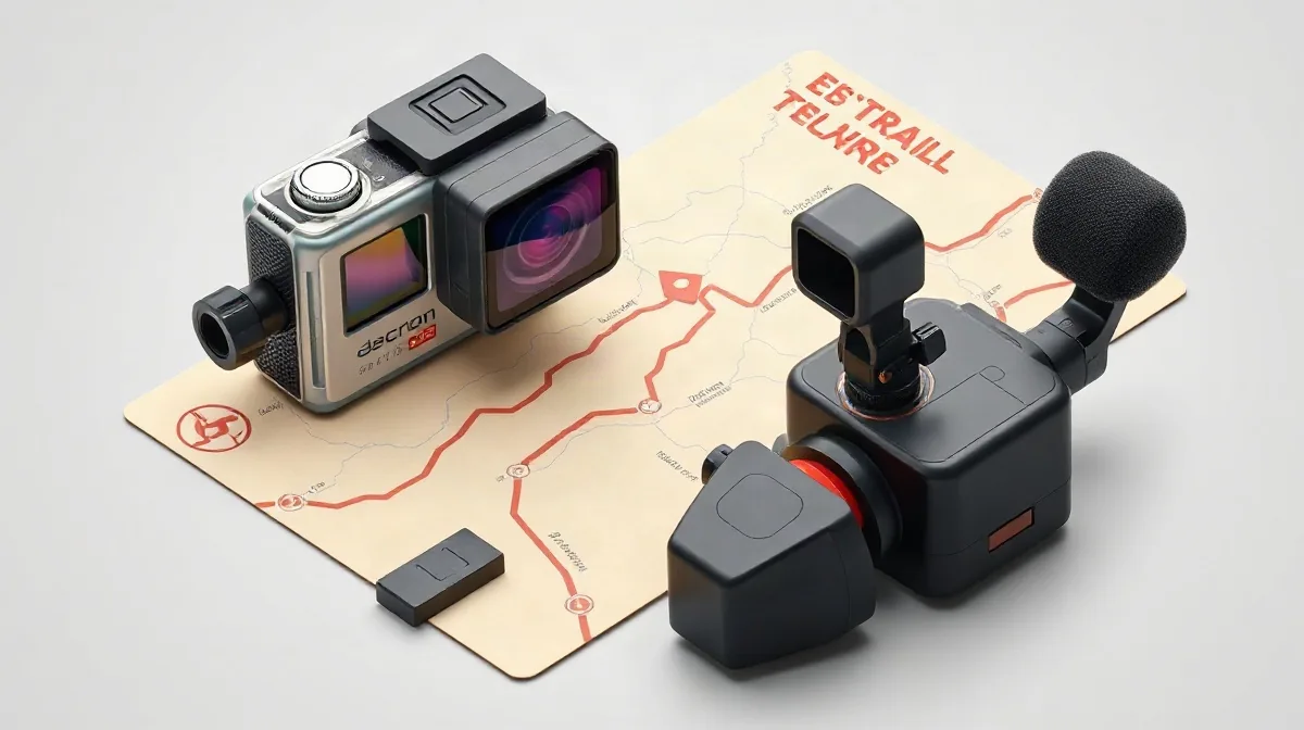 Hero illustration for the article “Action Camera for Photographers: What to Check”