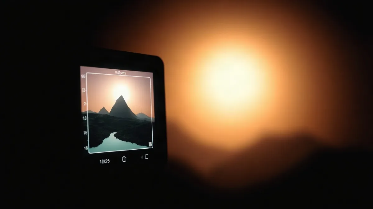 Hero illustration for the article “How to Read a Camera Histogram Without Guessing”